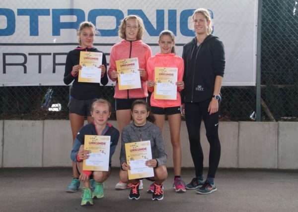 WU14 mit Trainerin Patricia Schwitalla