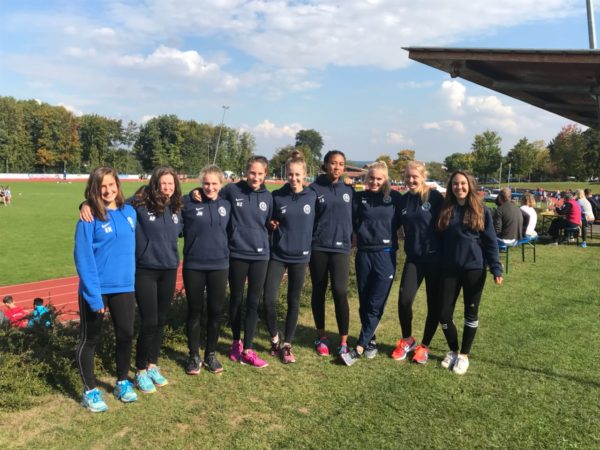WU16 vor dem Wettkampf