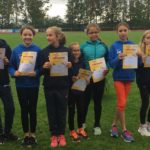 Siegerehrung der WU12 in Langensteinbach